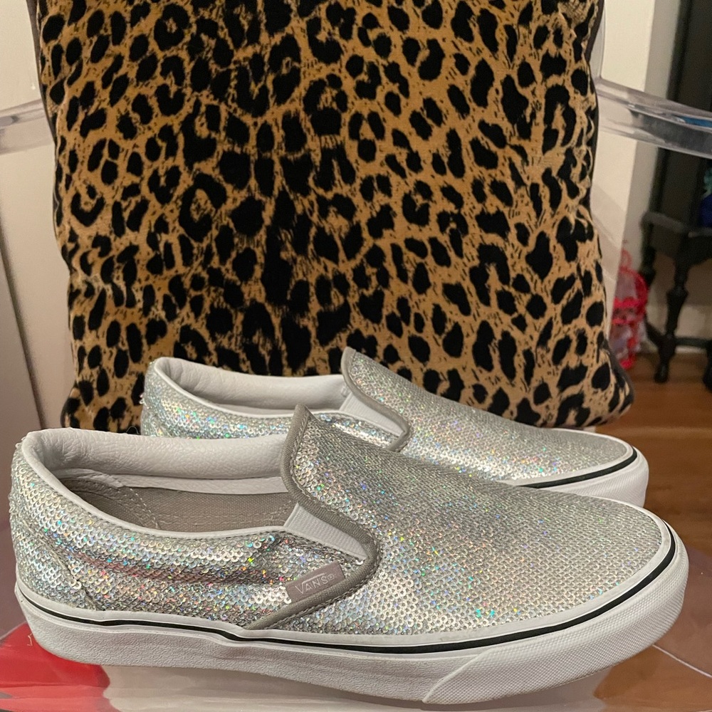 Vans Classic Slip-On Iridescent Sequins